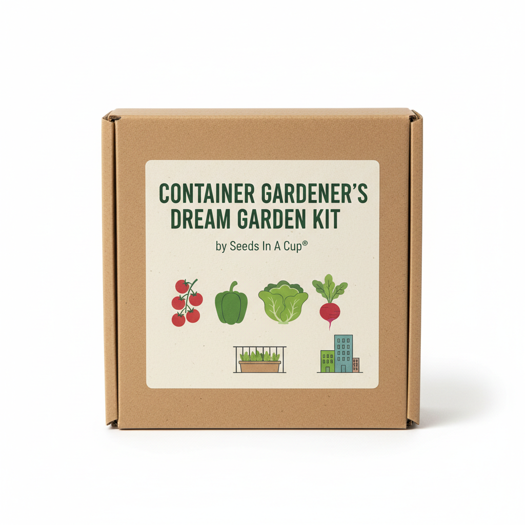 container garden seeds Container Gardener's Dream Garden Kit