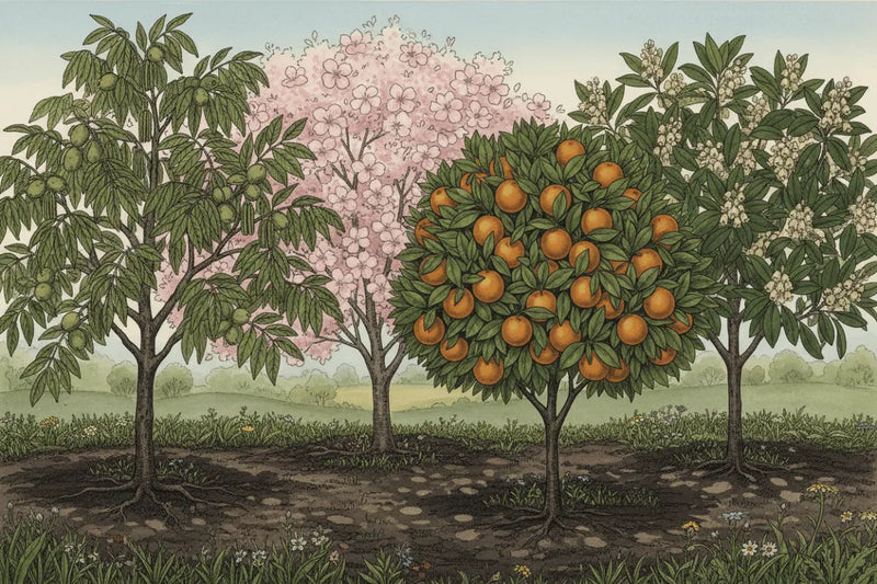 Fruit & Nut Trees - Grow from Seed Kits