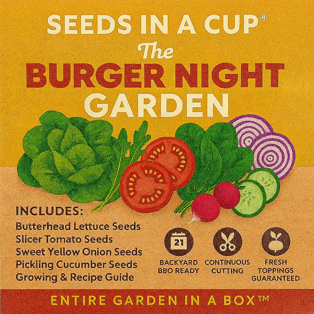The Hamburger Toppings Bundle - Seeds In A Cup®