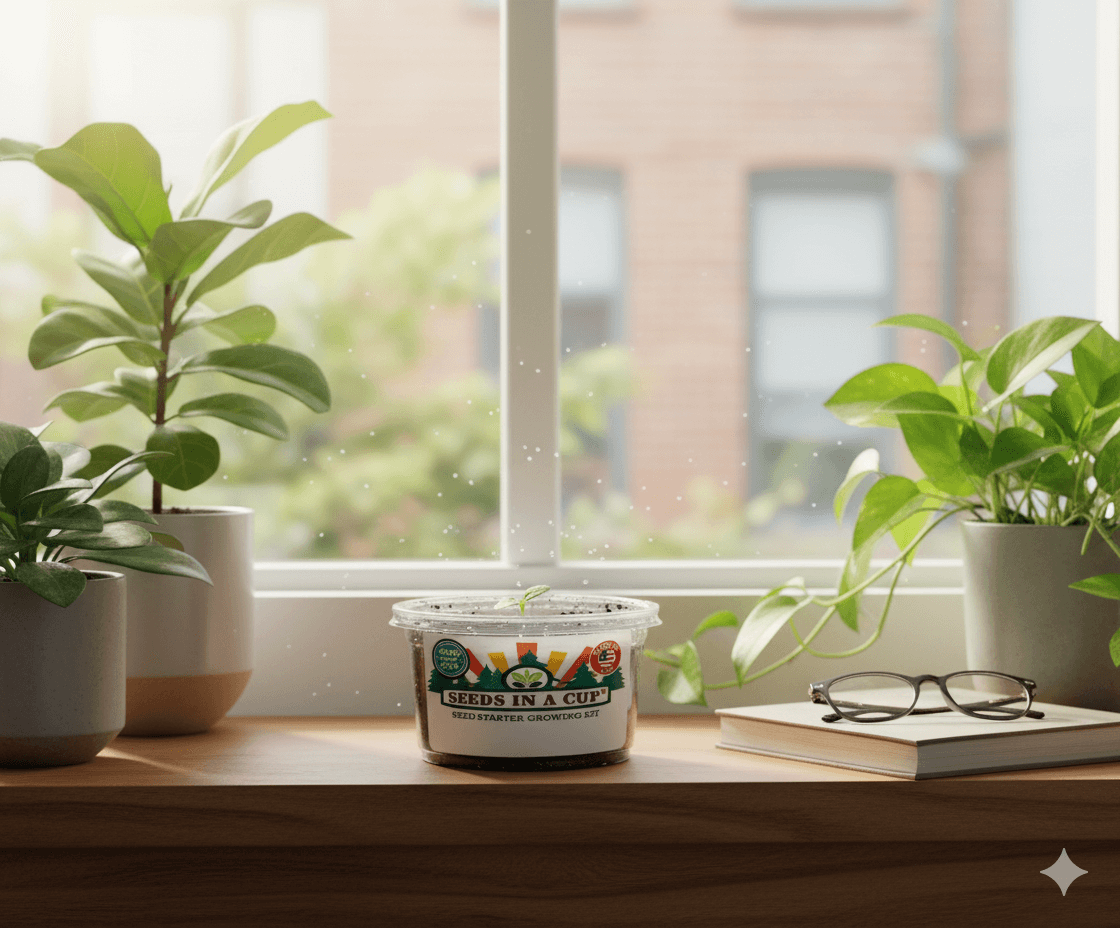 Olive Tree Grow Kit | Grow Mediterranean Olive from Seed | Seeds In A Cup®