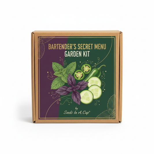 Bartender's Secret Menu Garden Kit Box