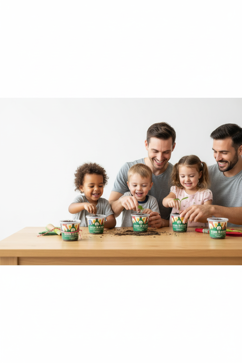 Hero Banner - Family Planting Together