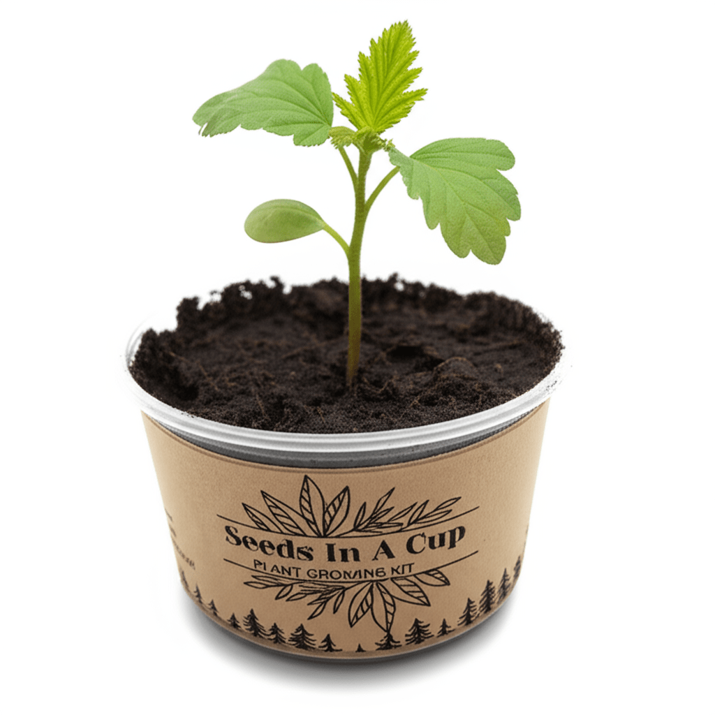 Family-friendly plant grow kit – grow together with Seeds In A Cup® seed kits