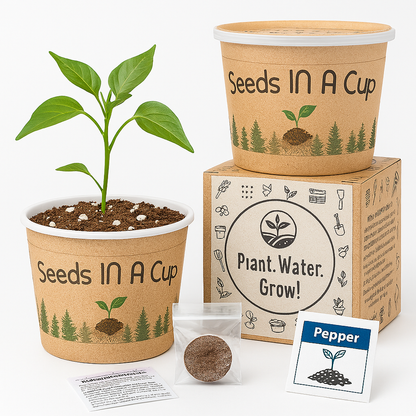 Cedar Tree | Seed Starter Grow Kit | Seeds In A Cup® Tree Seed Grow Kit Plant Grow Kit Tree Grow Kit Seed