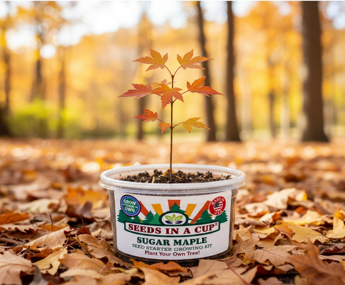 planting sugar maple seeds Sugar Maple Tree Grow Kit | Made in USA