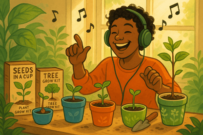 Watermelon | Plant Seed Starter Grow Kit | Seeds In A Cup® Seed Germination Kit grow kit by Seeds In A Cup - Plant GRow Kit Tree GRow Kit Seed