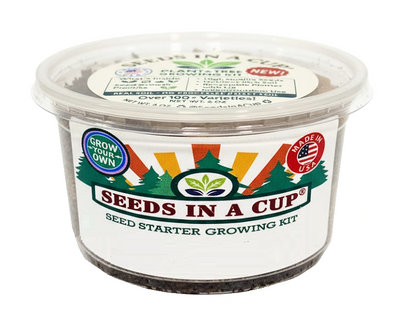 Plant grow kit by Seeds In A Cup®  Made in USA, beginner-friendly, and gift-ready